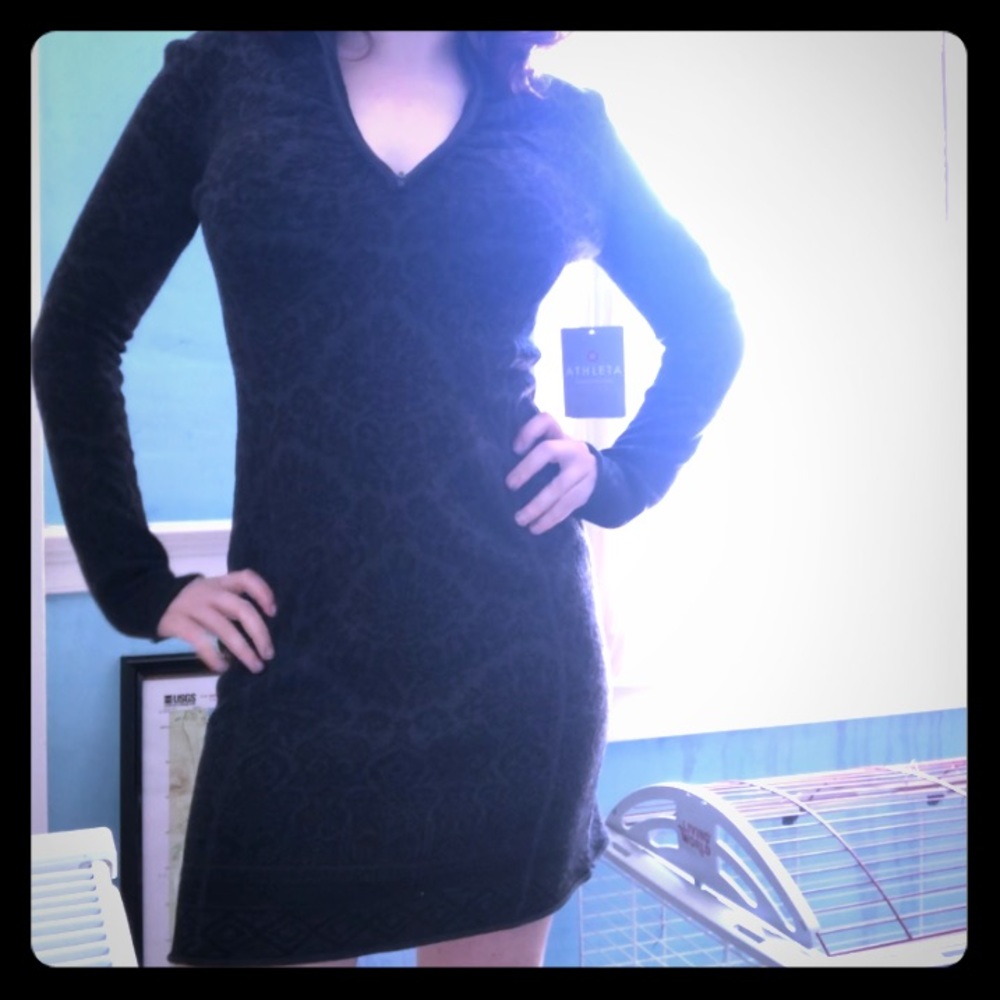 Dark Grey Athleta Gondola Dress